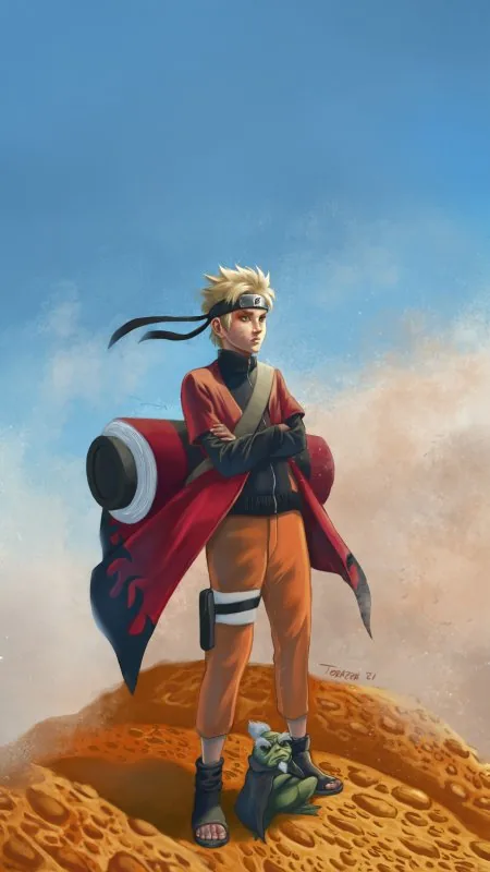 Naruto Inner Power Anime Wallpaper