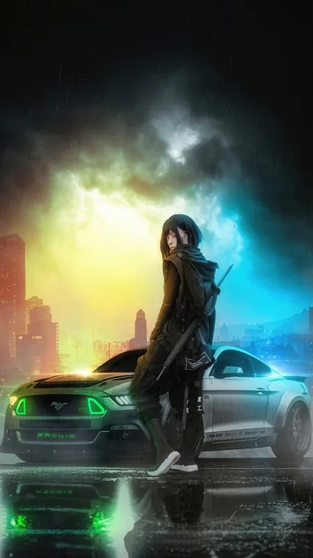 Nfs Ninja Girl Ub Anime Wallpaper