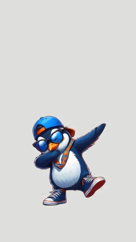 Anime Penguin Swag Trendy Wallpaper