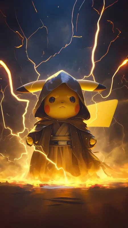 Pikachu Cartoon Anime Wallpaper