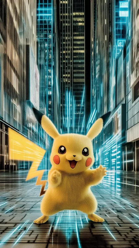 Pikachu Cartoon Anime Wallpaper