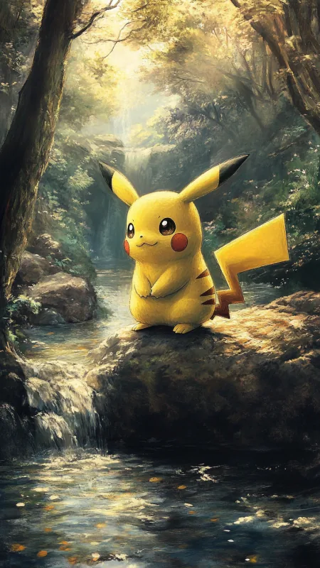 Pikachu Cartoon HD Anime Wallpaper