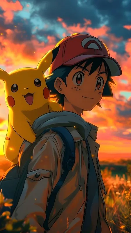 Pikachu Pokemon Anime Phone Wallpaper