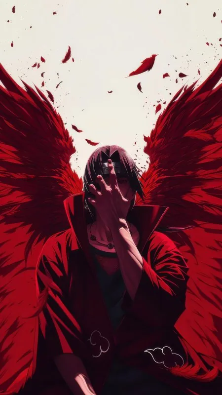 Power Of Itachi Uchiha Anime HD Wallpaper