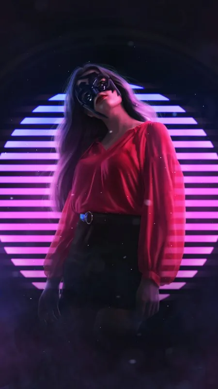 Retro Girl X HD Anime Wallpaper
