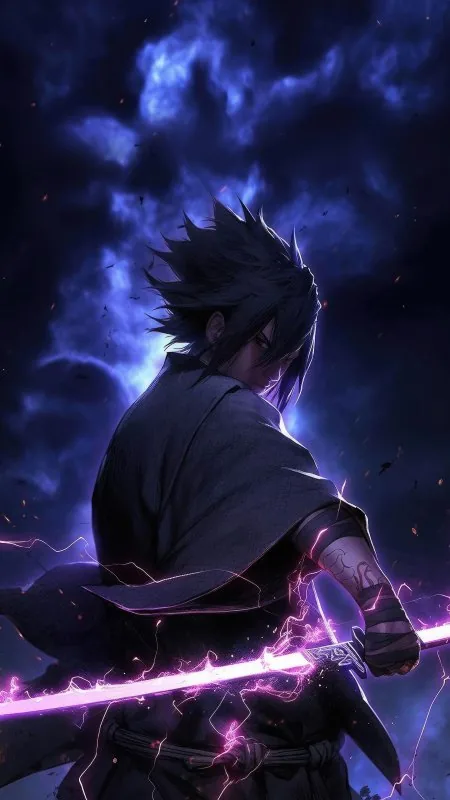 Sasuke Uchiha Anime Wallpaper