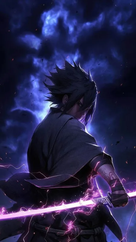 Sasuke Uchiha Mh Anime Wallpaper