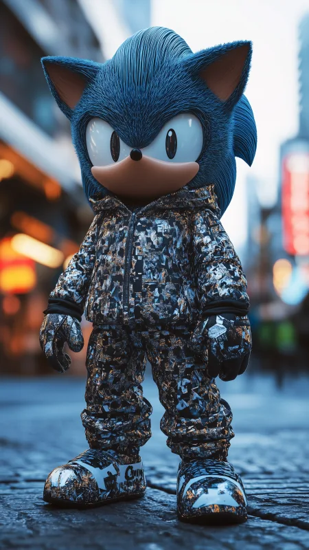 Sonic Cartoon Anime Wallpaper