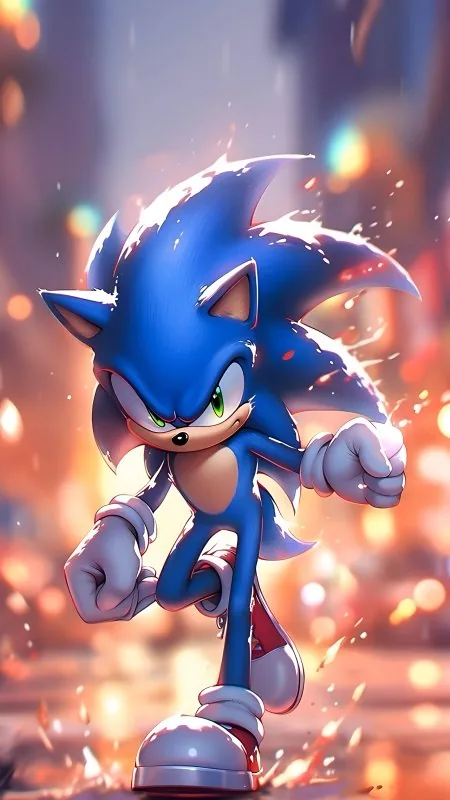 Sonic Cartoon Anime Wallpaper