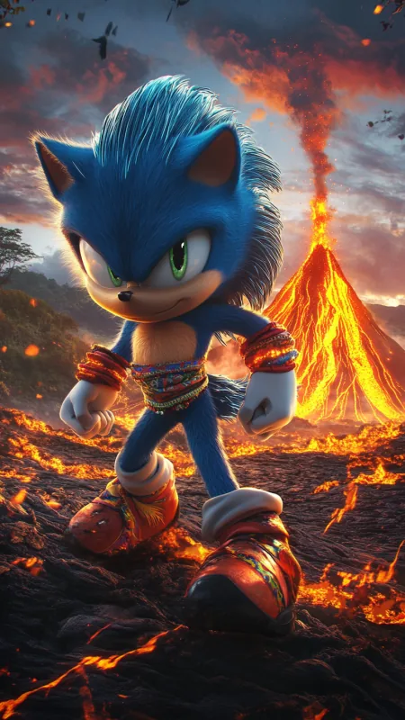 Sonic Cartoon HD Anime Wallpaper