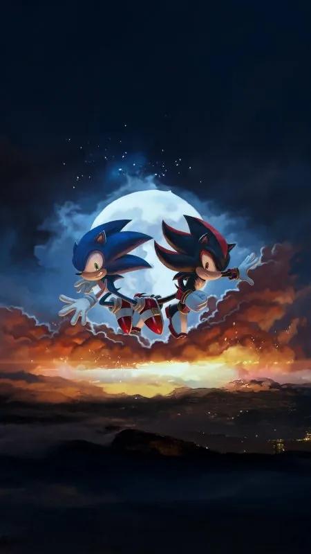 Sonic X Shadow Hedgehog HD Anime Wallpaper