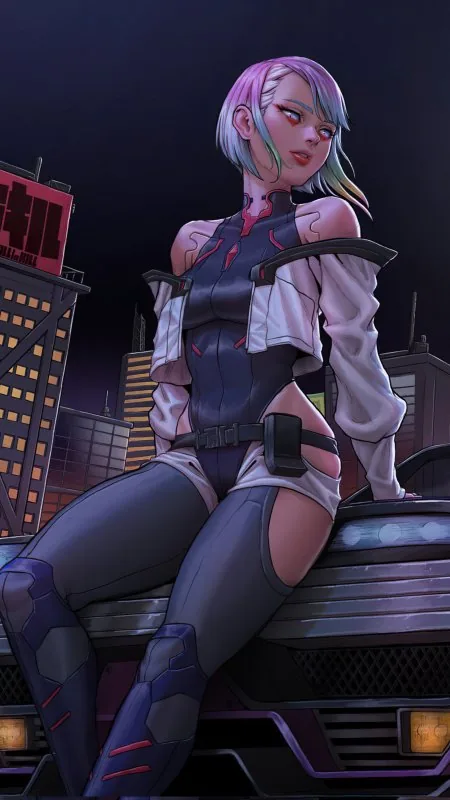 Stylish Girl HD Anime Wallpaper