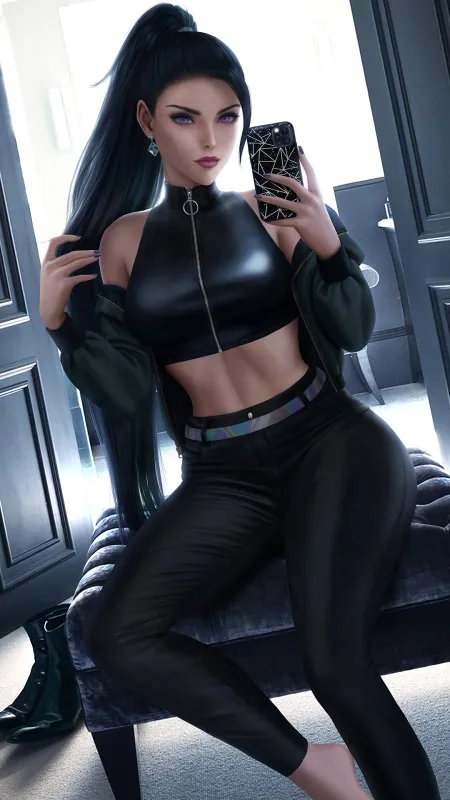Anime Stylish Girl Wallpaper