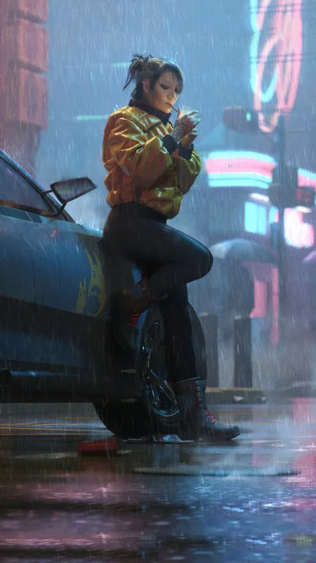 Stylish Girl HD Anime Wallpaper