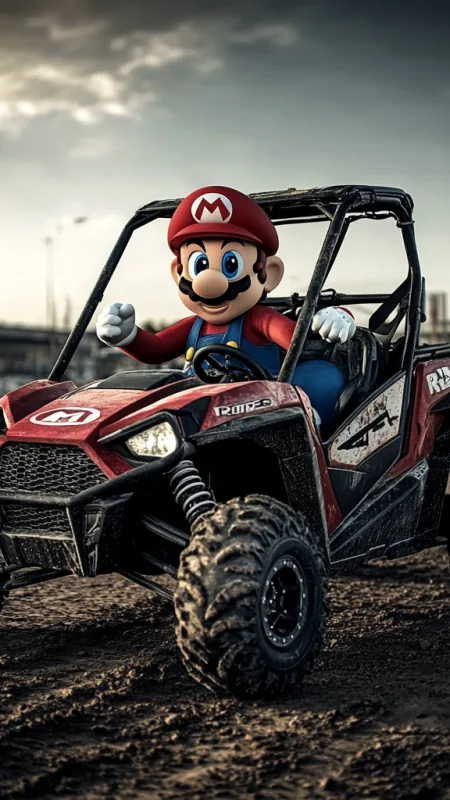 Super Mario Game Anime Wallpaper