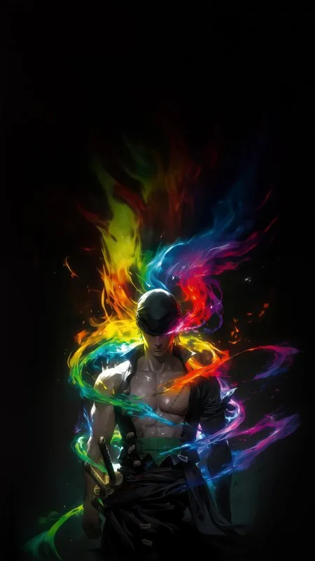 Sword Master Roronoa Zoro Anime Phone Wallpaper