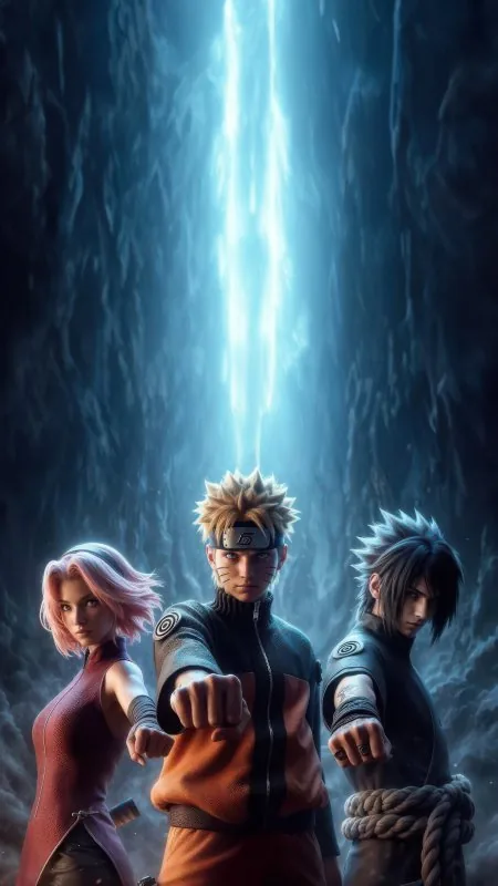 Team Naruto Anime HD Wallpaper