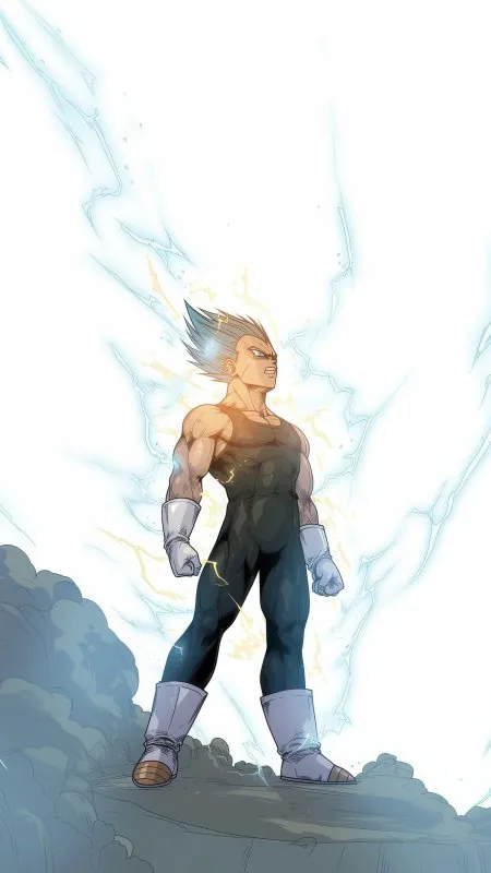 Vegeta Anime HD Wallpaper