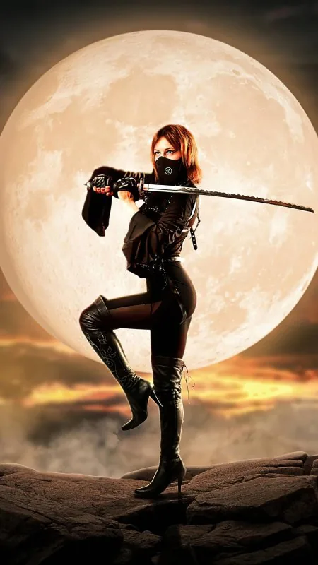Warrior Women With Sword Xc Anime Wallpaper
