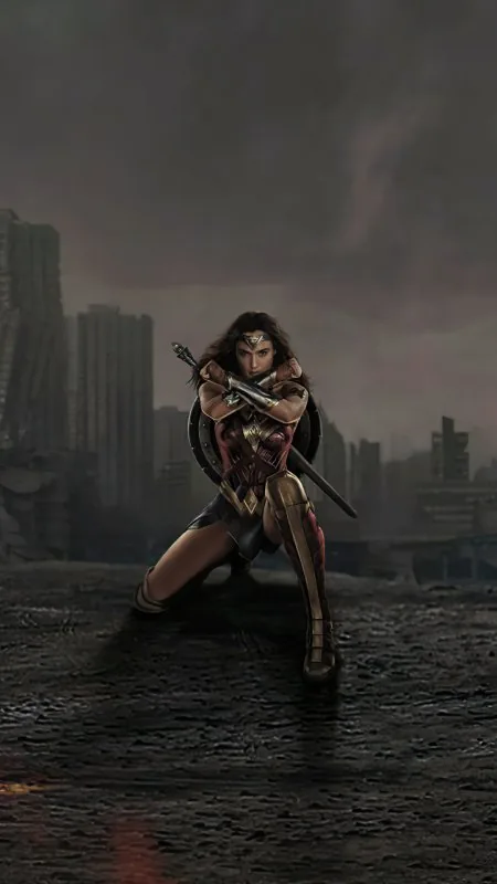Anime Wonder Woman Wallpaper