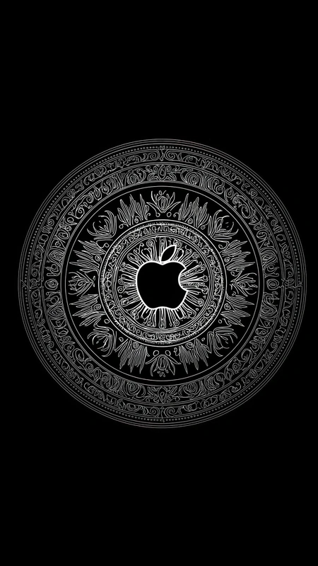 Aztec Apple Disc Wallpaper
