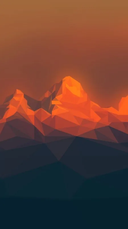 Background Abstract Red Mountains Wallpaper