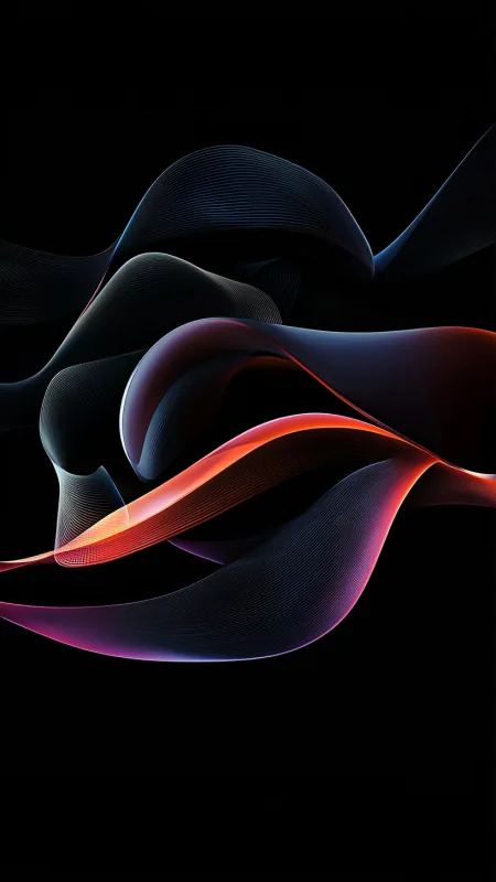 Curves Header Design Abstract Background Wallpaper