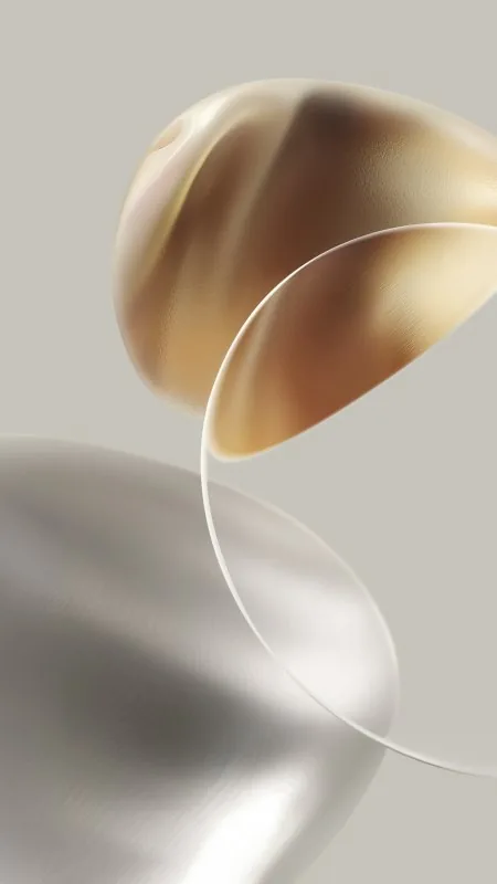 Shapes Volume Texture Gold White HD Background Wallpaper