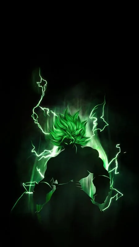 Broly Enigmatic Dark Anime HD Black Wallpaper