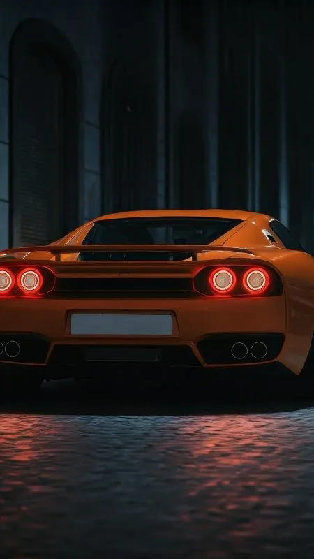 Dark Sport Car HD Black Wallpaper