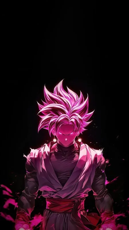 Goku Anime Black Wallpaper