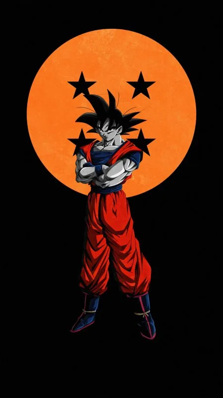 Goku Dragon Ball Dark Black Wallpaper