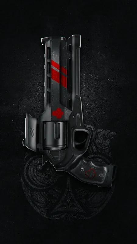 Black Gun Wallpaper