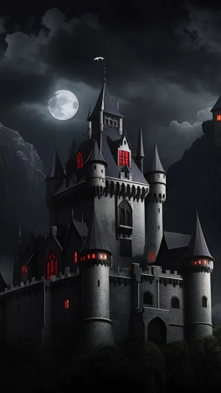 Black House Phone Wallpaper