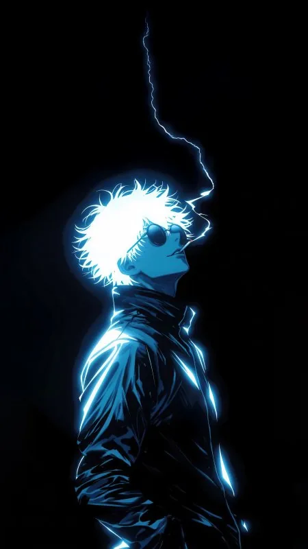 Jujutsu Naruto Anime Black Wallpaper