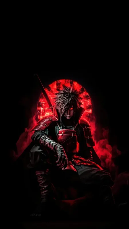 Madara Uchiha From Naruto Black Wallpaper