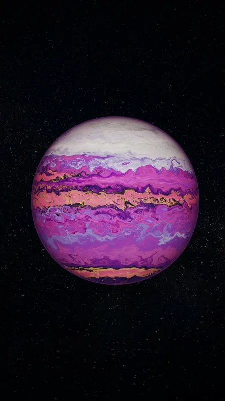 Black Planet Dark Background Wallpaper