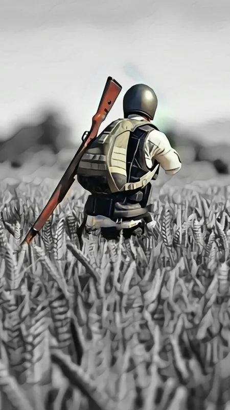 Pubg Black Wallpaper