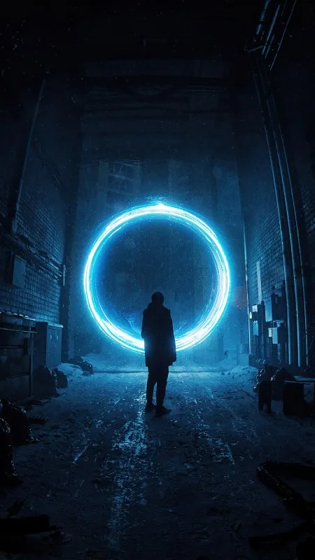 Staring Into Darkness HD Black Wallpaper
