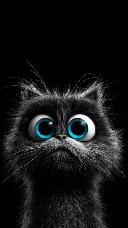 Blue Eyes Kitten Wallpaper