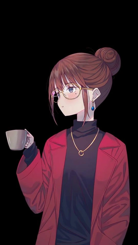 Coffee Girl Anime Wallpaper