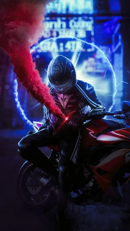 Biker Boy HD Cool Wallpaper