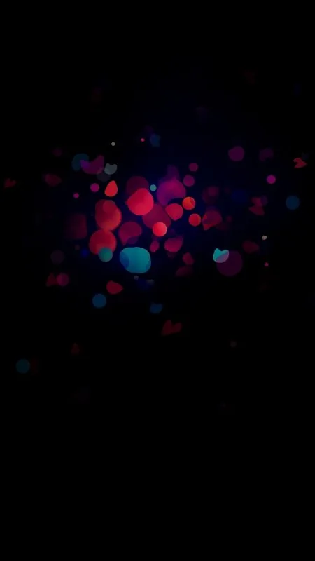 Colorful Bokeh Dots Cool Wallpaper