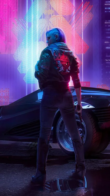Cyberpunk 2077 Girl Art HD Cool Wallpaper