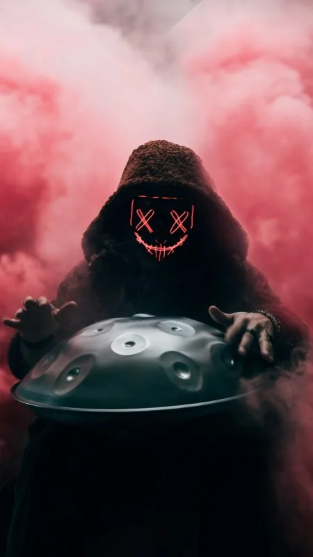 Cool Gas Masked Boy Wallpaper