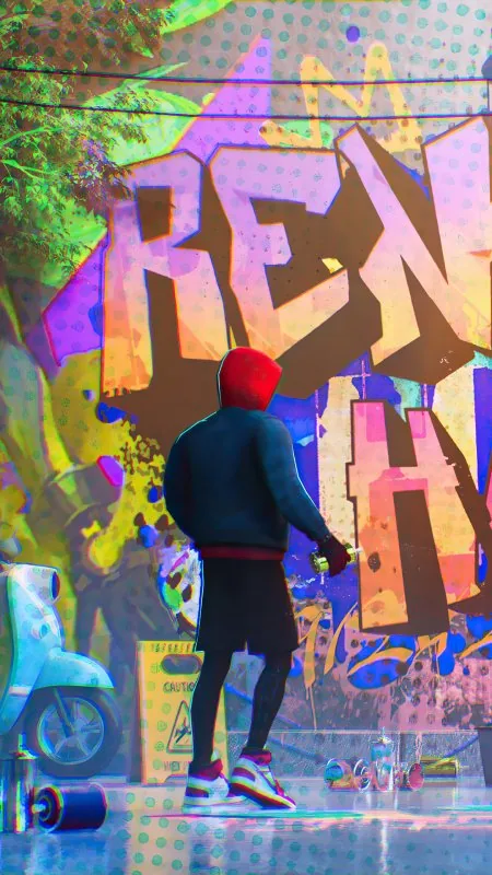 Cool Graffiti Spiderman Wallpaper