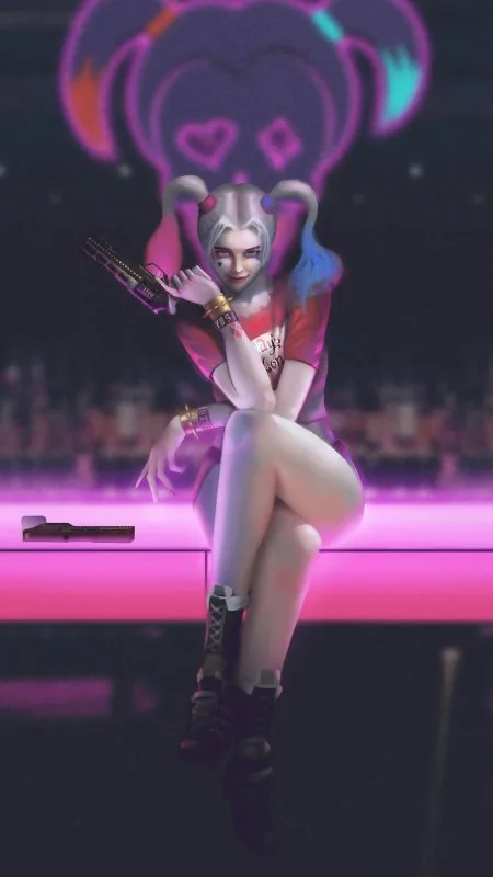 Harley Quinn Art Cool Wallpaper