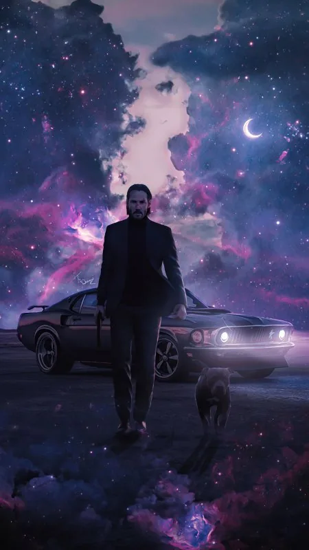 John Wick Dog Cool Wallpaper