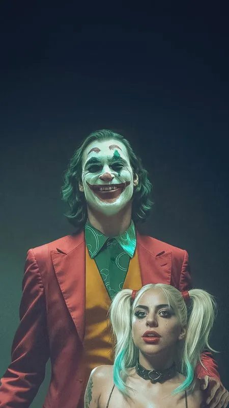 Cool Joker And Harley Wallpaper
