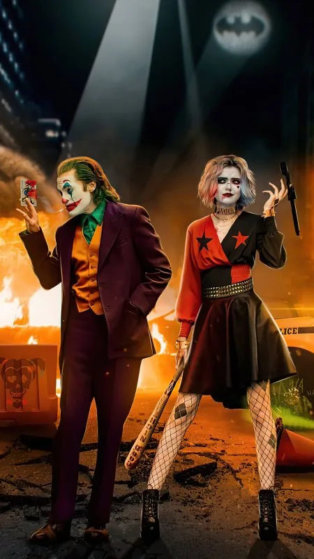 Joker And Harley Cool Wallpaper